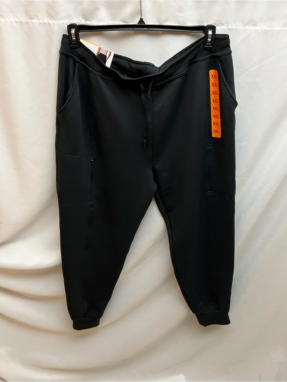 32 Degrees Heat Women’s Black Jogger Pants XXL Soft Stretch Pocket Activewear